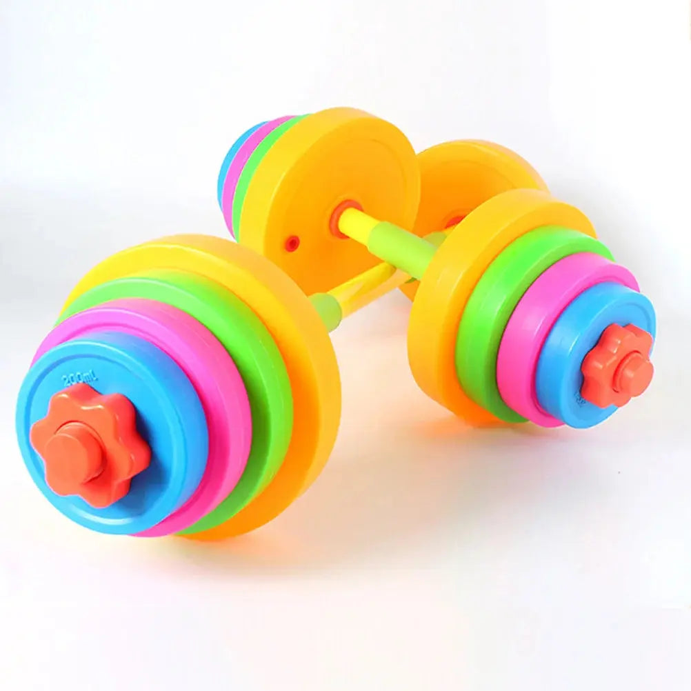 Lightweight Plastic Dumbbells for kids