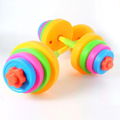 Lightweight Plastic Dumbbells for kids