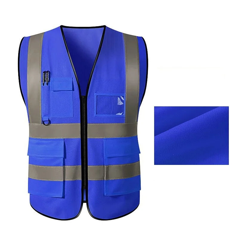 Unisex Reflective Safety Vest for Work & Outdoor Activities