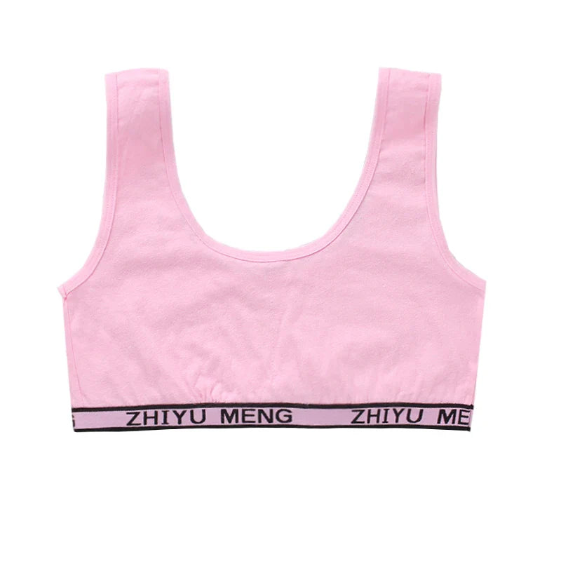 Girls Cotton Sports Bras (8-14)