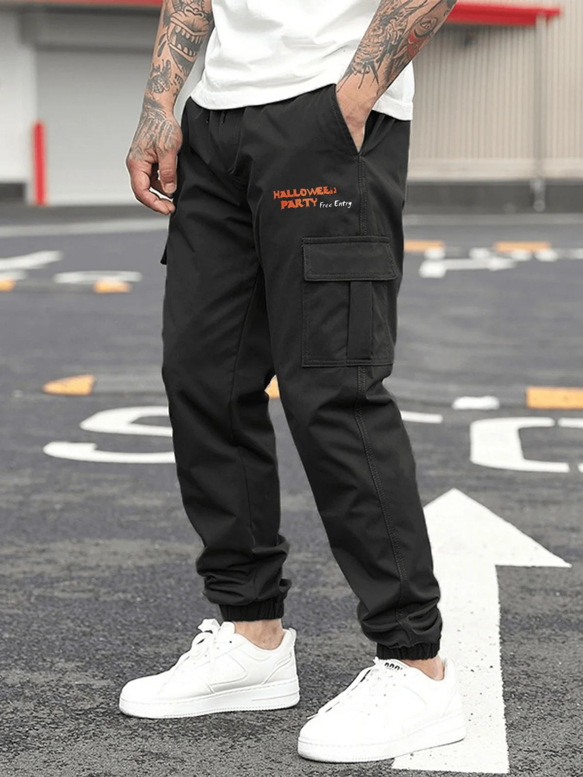 Casual Lightweight Cargo Pants Multi-Pocket Outdoor Fit