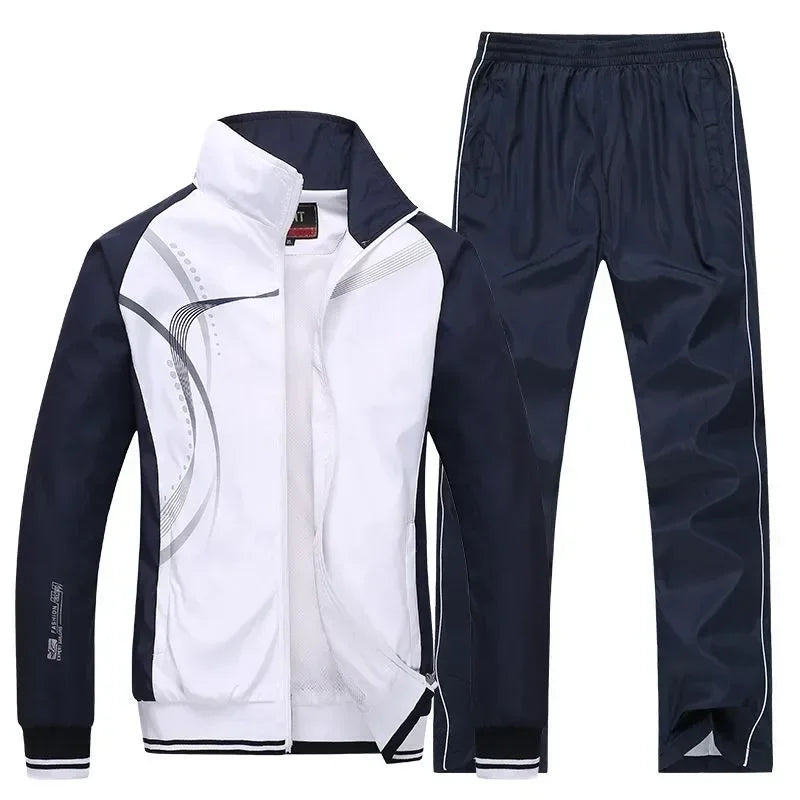 Perfect for Spring Autumn Men's 2 Piece Set