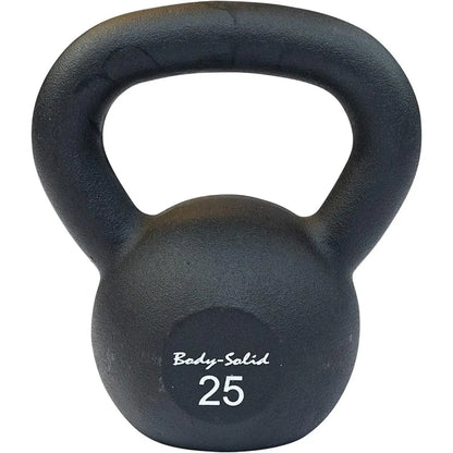 Matte Black Kettlebell for Weightlifting & Cross Training