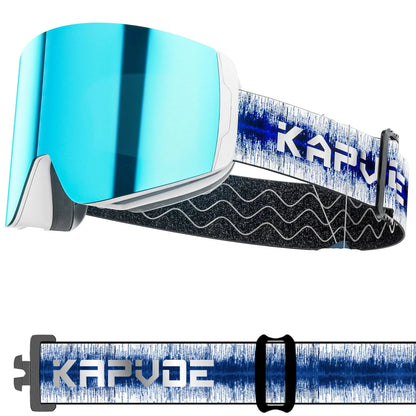 Ultimate Protection  Magnetic Ski Goggles with OTG