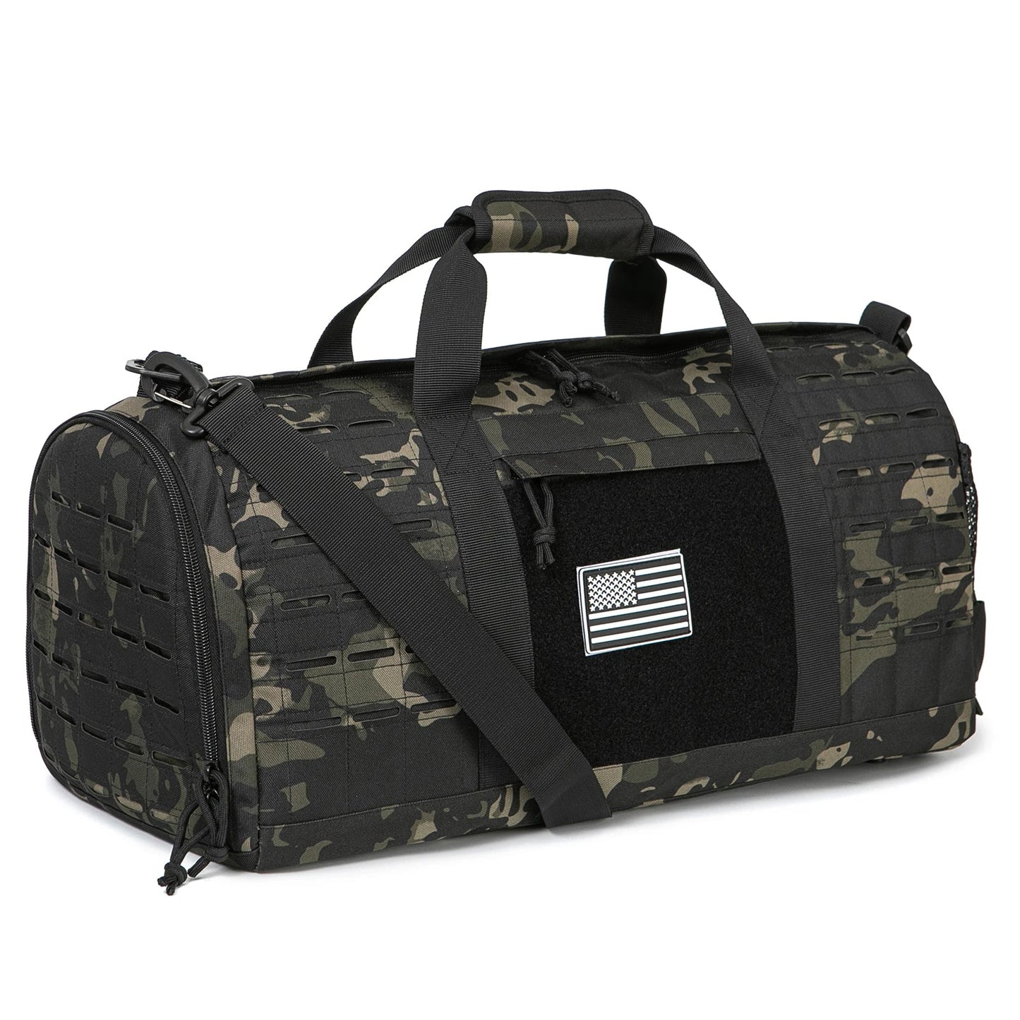 Heavy-Duty Gym Bag with Multiple Compartments and Shoe Storage