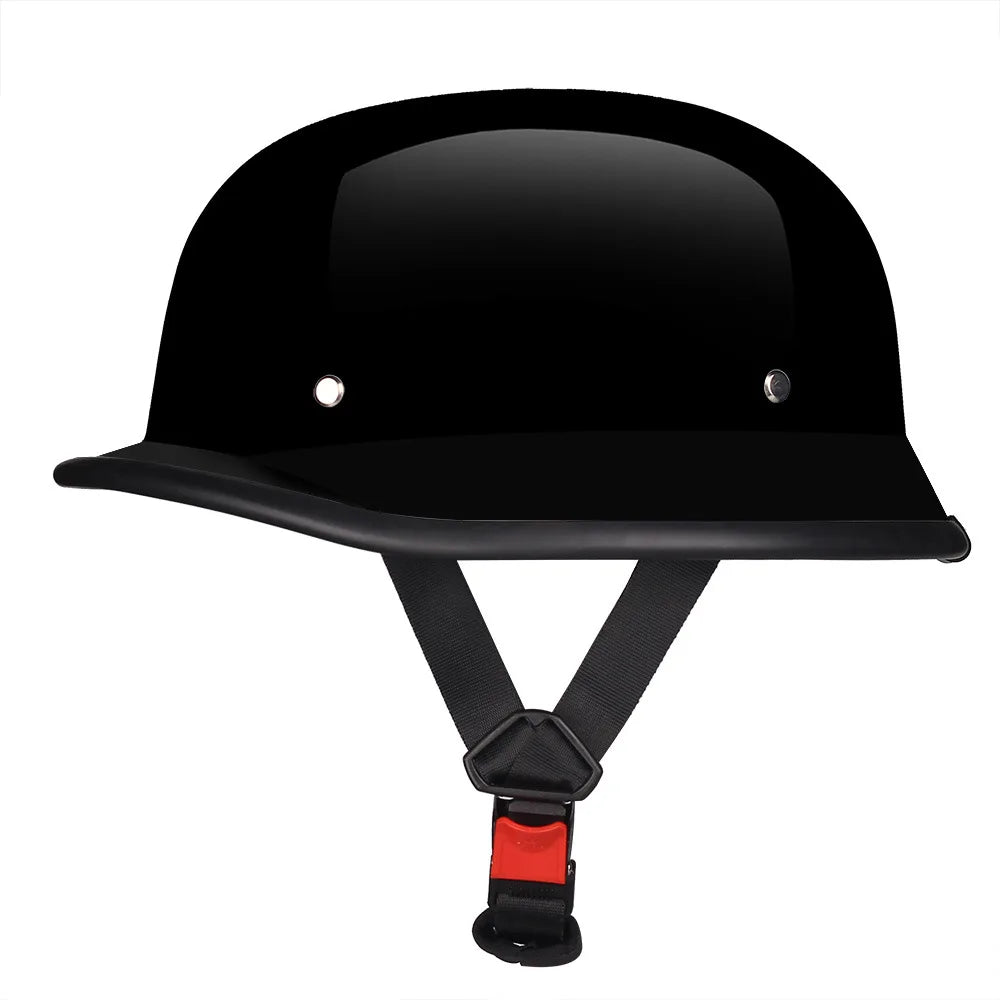 Vintage Half Helmet: Retro Open Face Summer Motorcycle