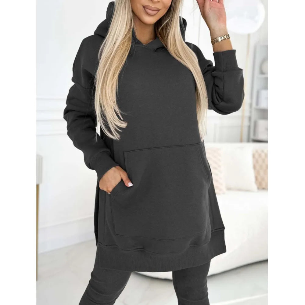 Perfect Winter Outfit  Hoodie and Leggings Set