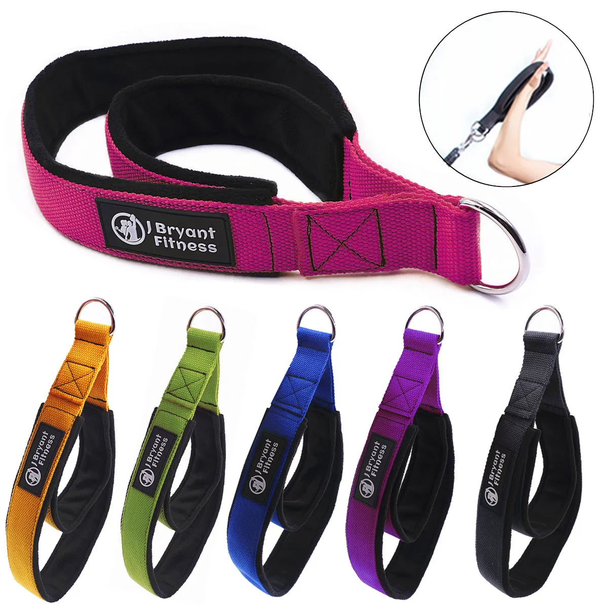 Pilates Double Loop Straps for Reformer (1 Pair)