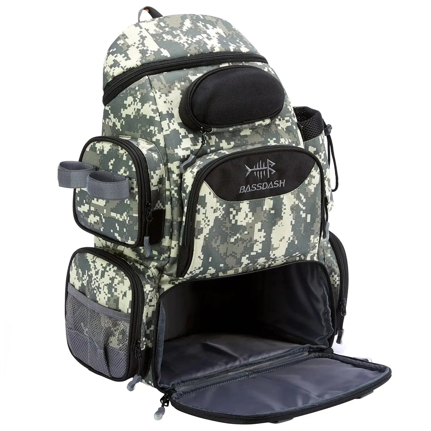 Heavy-Duty Waterproof Backpack for Fishermen