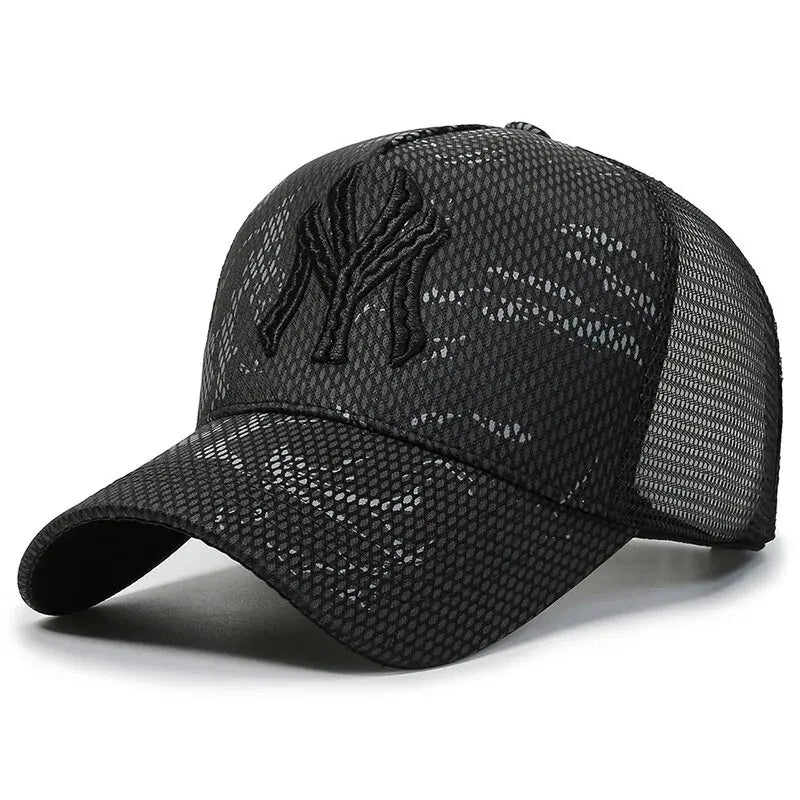Adjustable Baseball Cap with Casual Summer Snapback