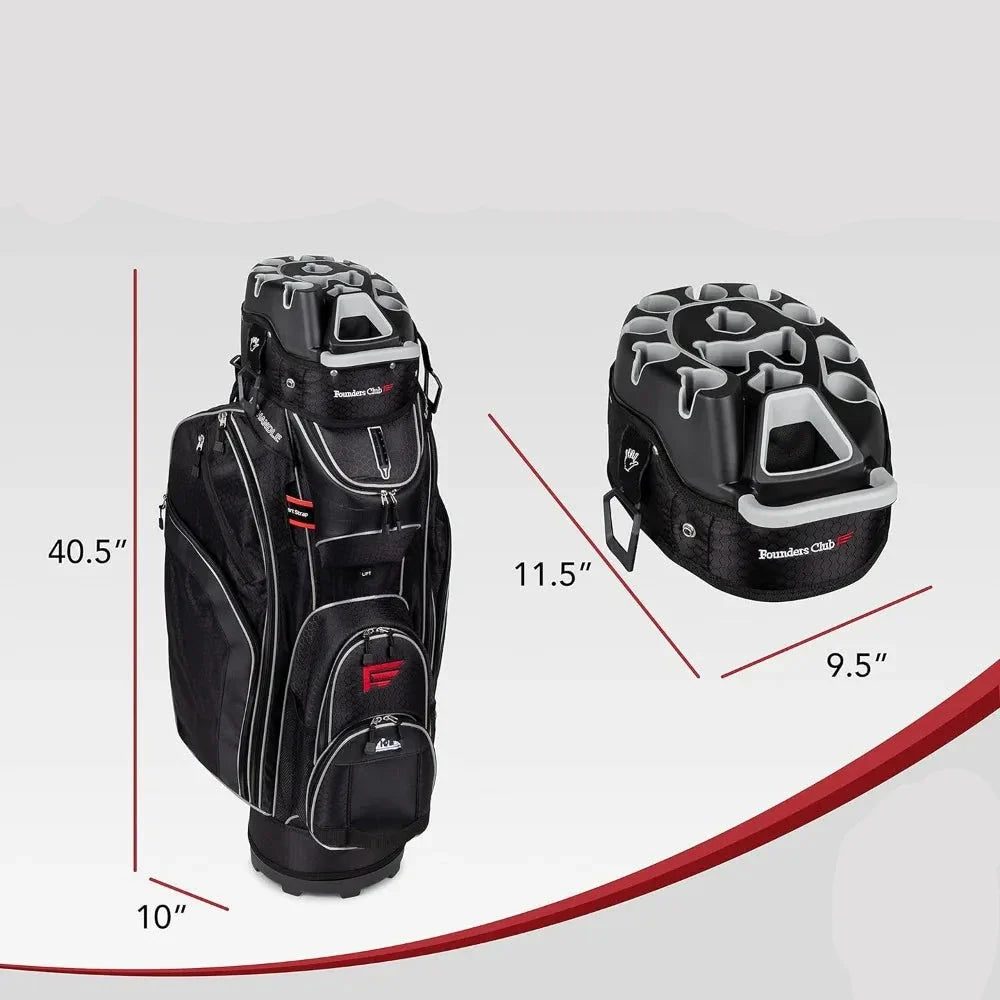 Organized Golfing 14-Way Top Divider Cart Bag