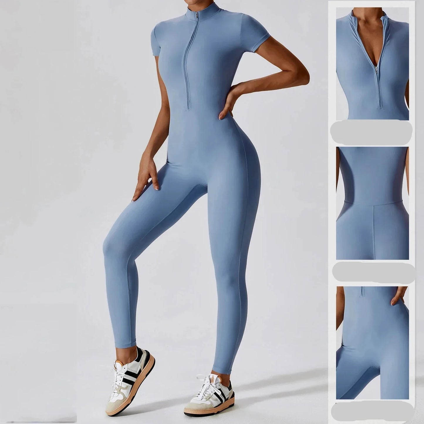 Winter Workout Wear  Cozy Jumpsuit