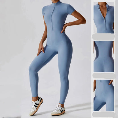 Winter Workout Wear  Cozy Jumpsuit