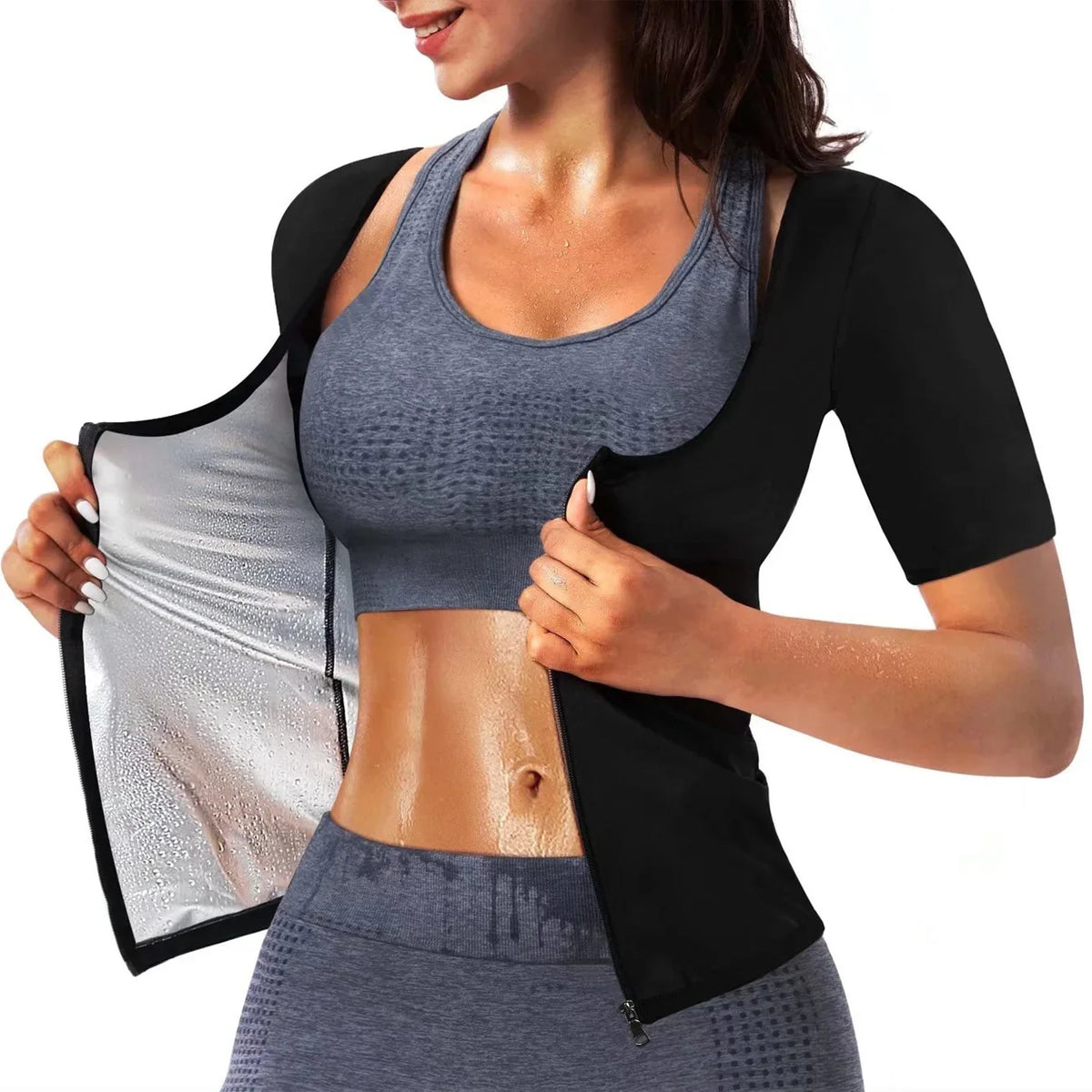 Women's Sweat Vest Waist Trainer & Sauna Suit