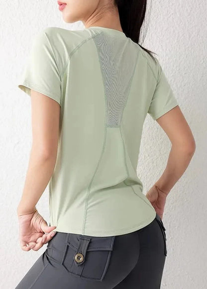 Women's Loose Quick-Dry Mesh Sports T-Shirt