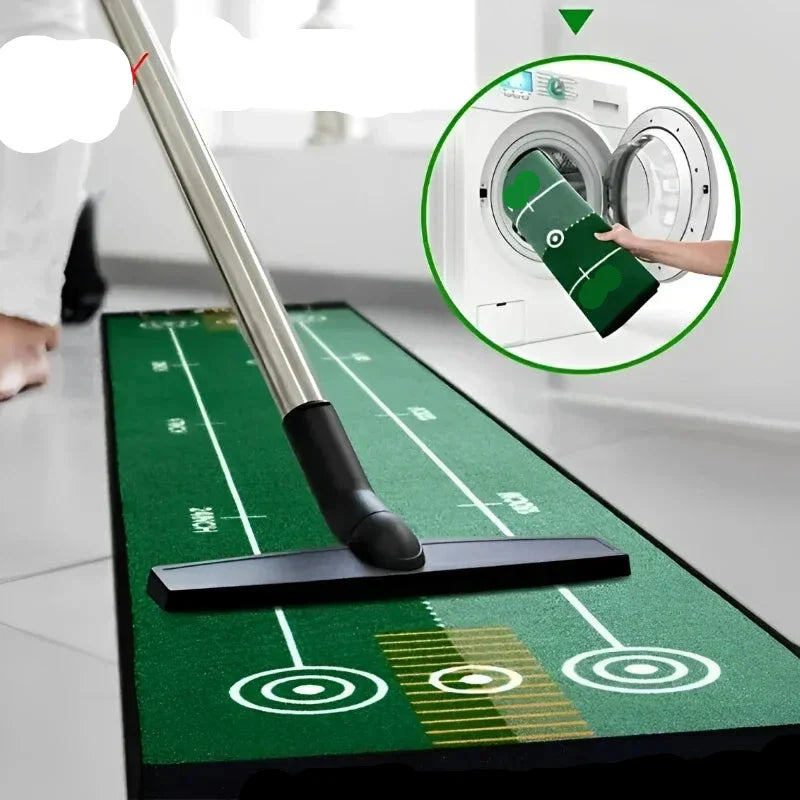 Upgrade Your Putting Game  Washable  Anti Slip Golf Mat