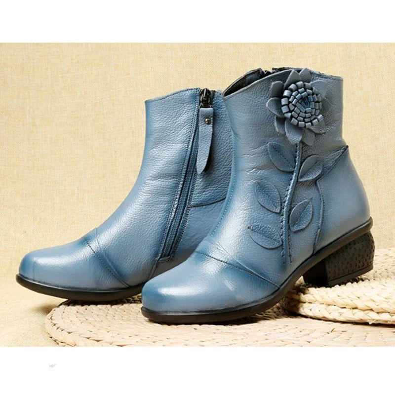 Timeless Style Handmade Leather Ankle Boots