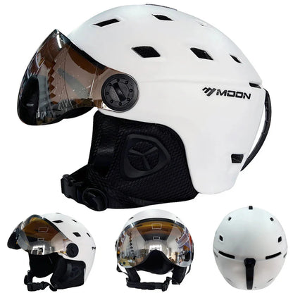 Integrated Protection Ski Helmet with EPS Liner