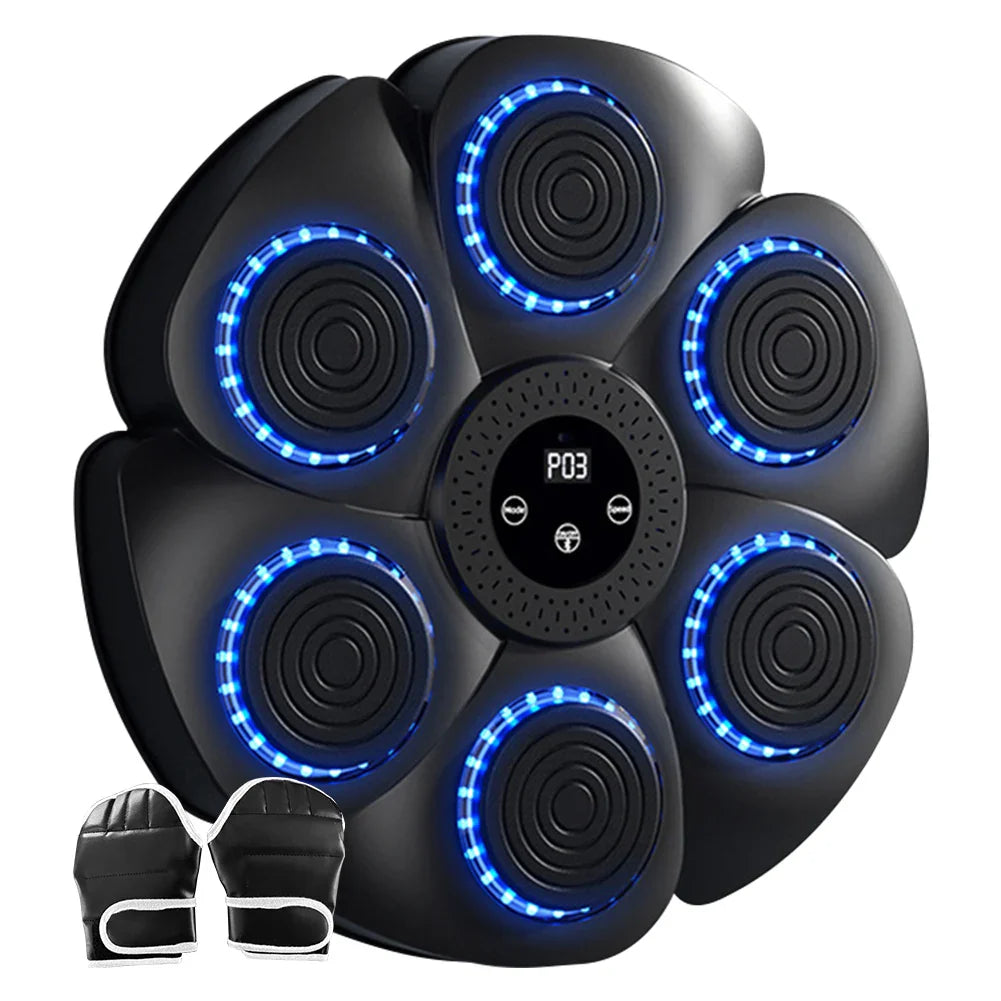 Improve Your Reflexes  Music Boxing Target with Gloves