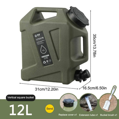 Portable Water Canister with Faucet