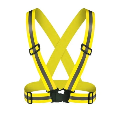 Durable Reflective Safety Vest for Nighttime Activities