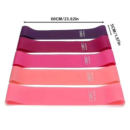 Natural Latex Resistance Bands Yoga & Home Fitness Loops