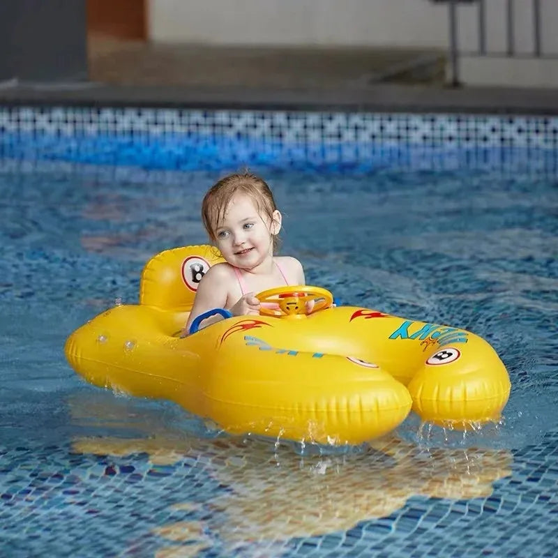 Beach Day Essentials Baby Swim Circle with UV Protection