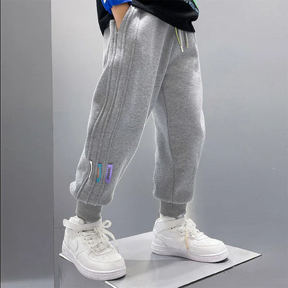 Boys' Comfortable Striped Pants