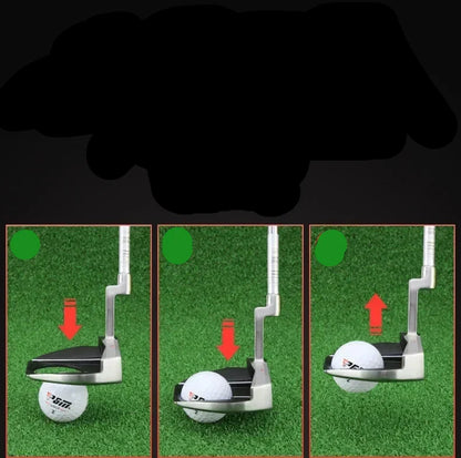 Stainless Steel Putter  Low-Gravity Ball Picker Aiming Line