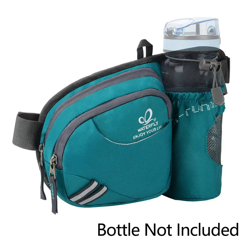 Hiking Waist Bag with Water Bottle Holder Running & Travel