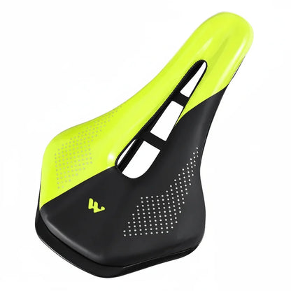 Hollow Road Bike Seat: Wear-Resistant Leather Saddle