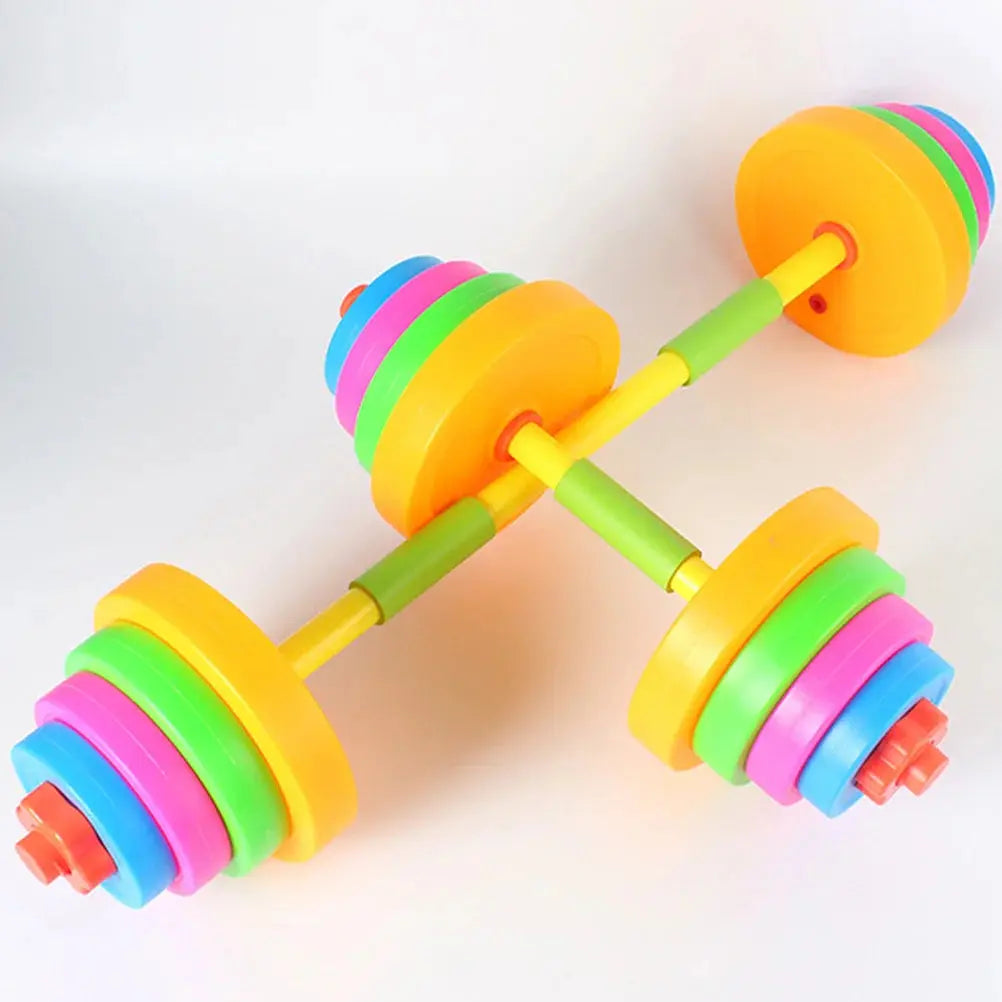 Lightweight Plastic Dumbbells for kids