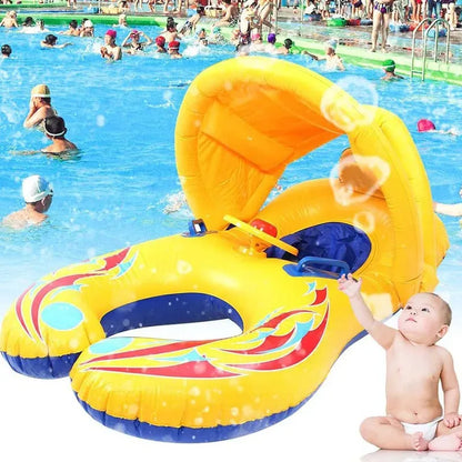 Beach Day Essentials Baby Swim Circle with UV Protection