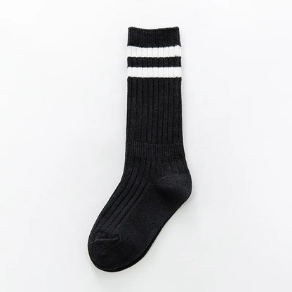 Kids' Striped Knee High Socks
