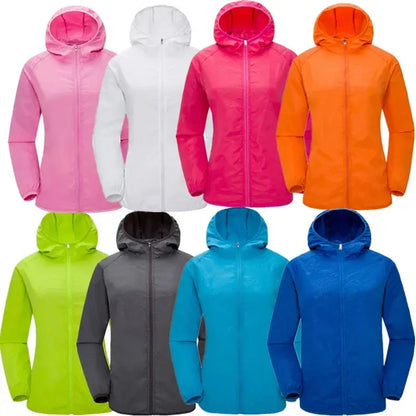 Men & Women's Windbreaker Jacket with UV Protection