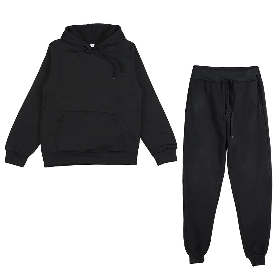 Women's 2-Piece Fleece Sweat suit Sets  Perfect for Jogging