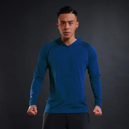 Men's Performance Hoodie for Gym & Running