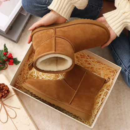 Stay Warm This Winter  Fuzzy Snow Boots