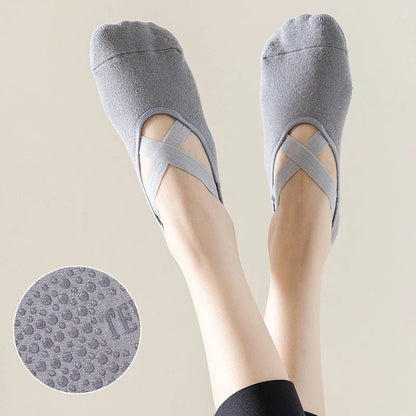 Non Slip Yoga Socks with Grips