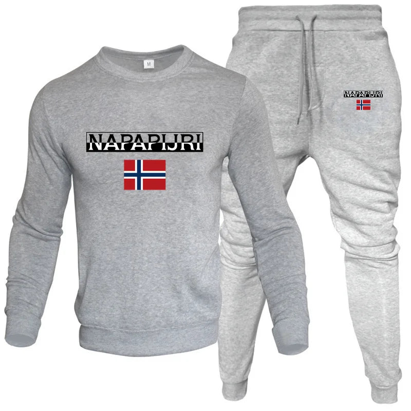 Stay Warm, Stay Stylish: Men's Winter Sweatsuit