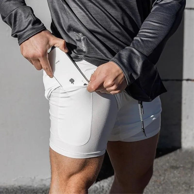 Men's Quick-Dry Running & Gym Shorts Workout Gear
