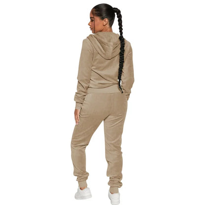 Cozy Comfort Velvet Pant Sets for Women