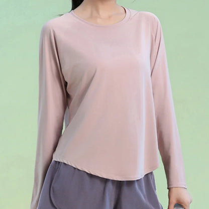 Loose Women's Yoga Top Lightweight & Quick-Dry