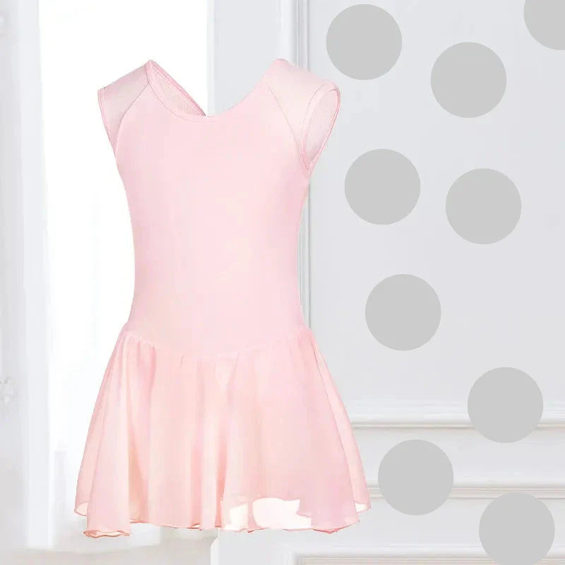 Perfect for Twirling: Ballet Dress with Chiffon Skirt
