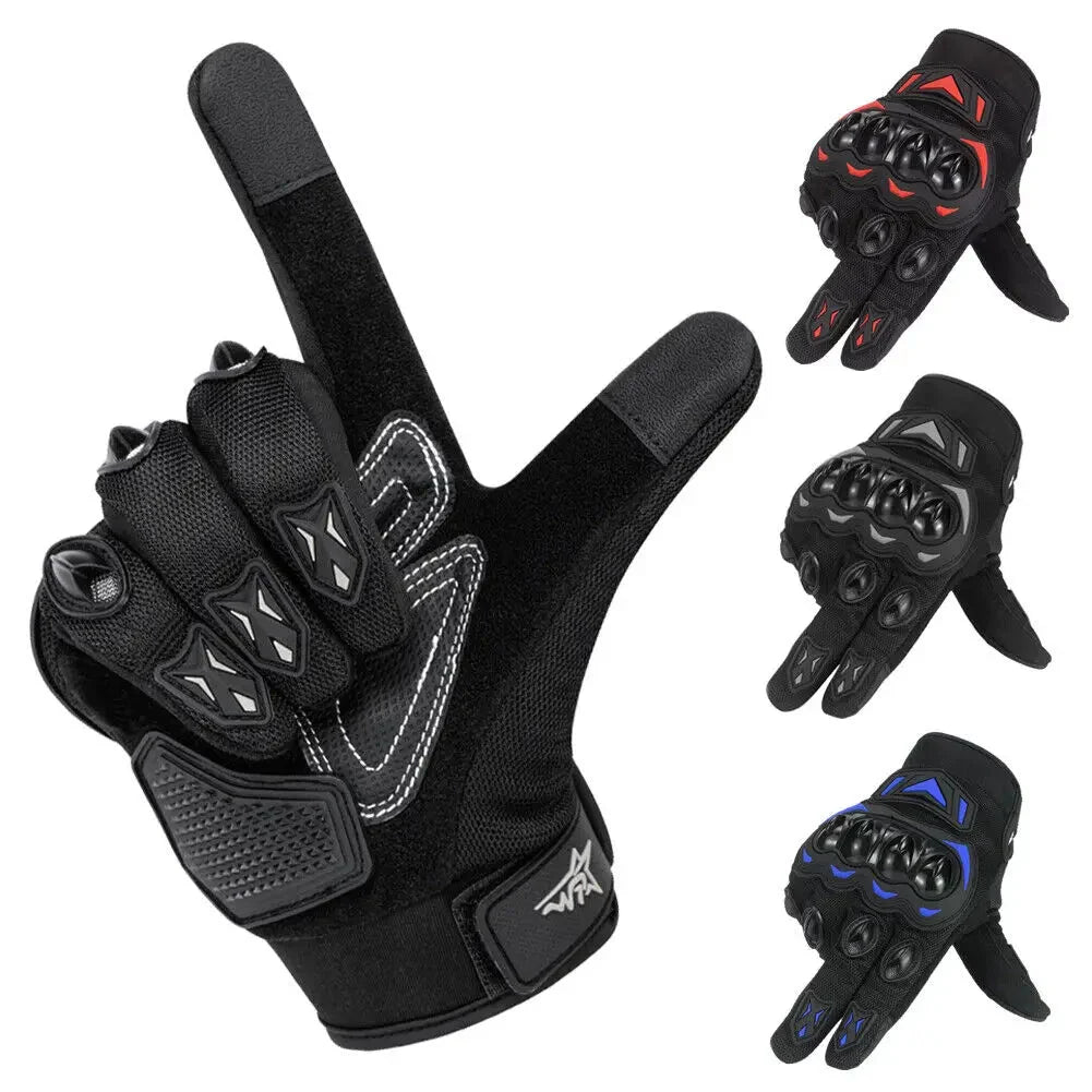 Touchscreen Motorcycle Gloves Men & Women’s Racing Gear