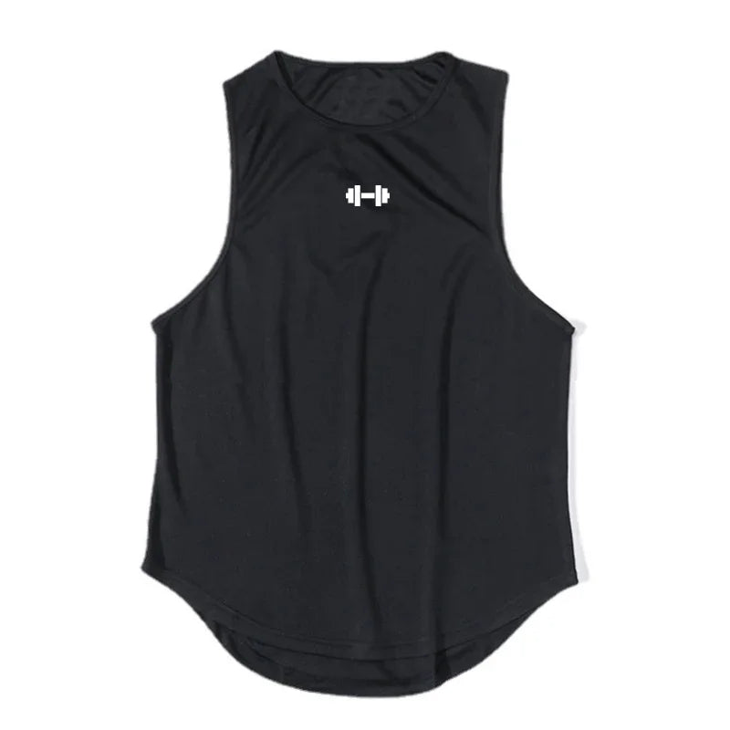 Men's Summer Running Vest & Gym Tank Top Quick-Dry
