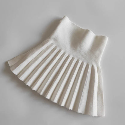Toddler Girls' Knit Pleated Skirts