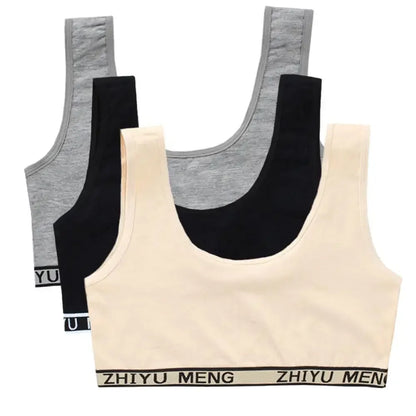 Girls Cotton Sports Bras (8-14)
