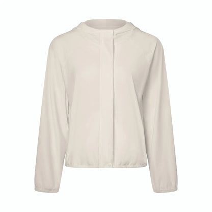 Women's Anti-UV Running Jacket - UPF50+ Quick Dry Hoodie