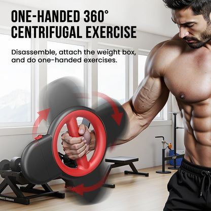 Burn Machine: Multi-Functional Arm & Upper Body Exerciser